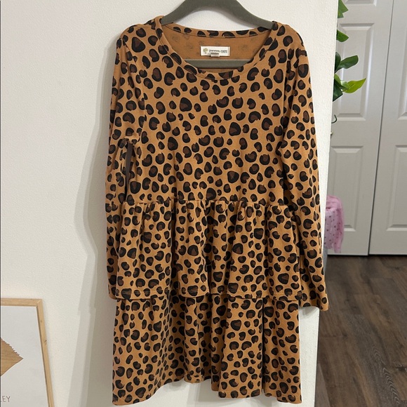 Tucker + Tate Other - Tucker + Tate Brown Animal Print Dress
